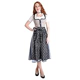 Almsach Dirndl Malina in grau - 6