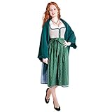 Almsach Dirndl Malina in grau und grün - 6