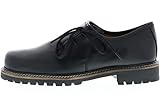 Damen & Herren Haferlschuhe bzw. Trachtenschuhe aus Echtleder von Vista, schwarz - 5