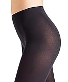 FALKE Damen Strickstrumpfhose 40081 Cotton Touch TI, Gr. 40/42 (M), Schwarz (black 3009) - 5