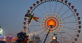 Riesenrad bei Nacht Oktoberfest 2015